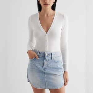 Express ribbed bodysuit